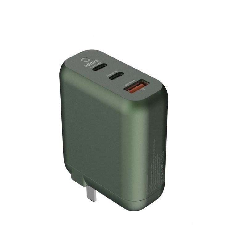 idmix 氮化鎵 PD 65W 智能充電器 - 科技小物 - 其他材質 綠色
