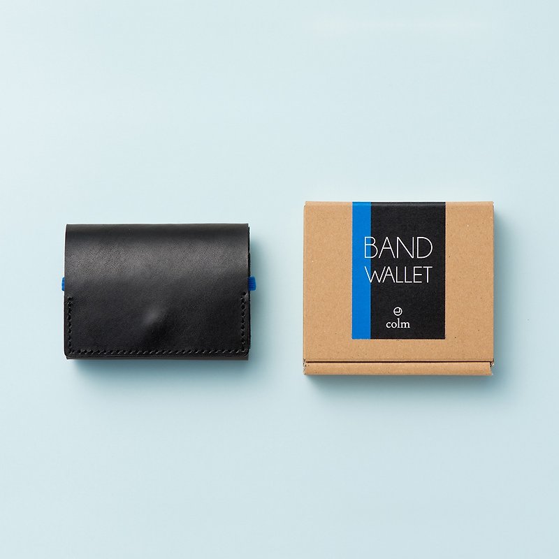 colm Band Wallet Black - Wallets - Genuine Leather Black