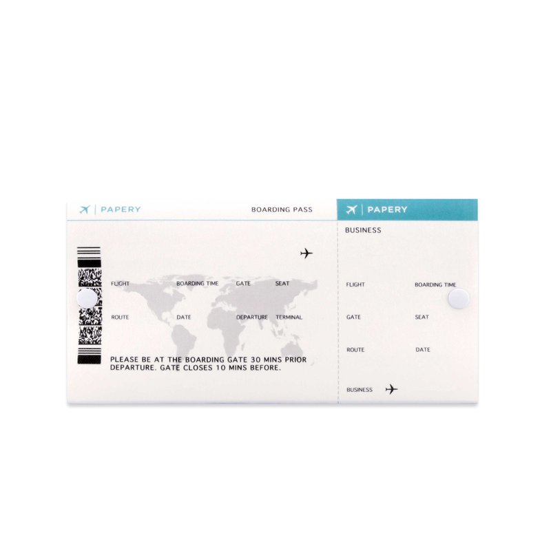 MASKfolio L 口罩套 Travel - 機票 - 客製專屬機票 - 口罩/口罩收納套 - 紙 