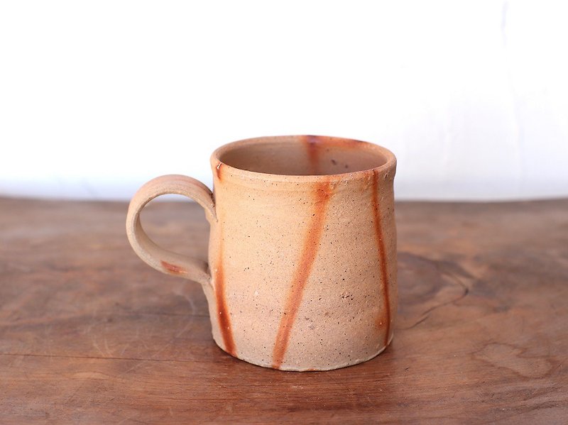 Bizen ware coffee cup (small) c3-002 - แก้วมัค/แก้วกาแฟ - ดินเผา สีนำ้ตาล