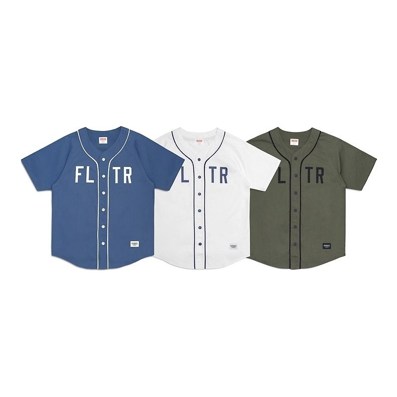 Filter017 FLTR Baseball Shirt - Men's Shirts - Cotton & Hemp 