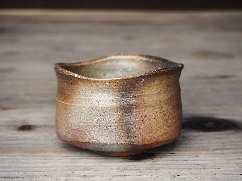 Bizen shochu flea _s6-008 - Pottery & Ceramics - Pottery Brown