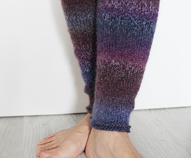 Knitted leg warmers womens. Hand knit leg gaiters - Shop Vanillamuss  Women's Leggings & Tights - Pinkoi