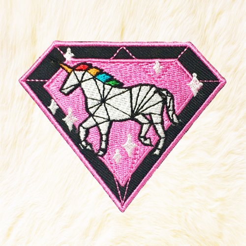 24PlanetsStudio Unicorn Diamond Iron on Patch Buy 3 Get 1 Free