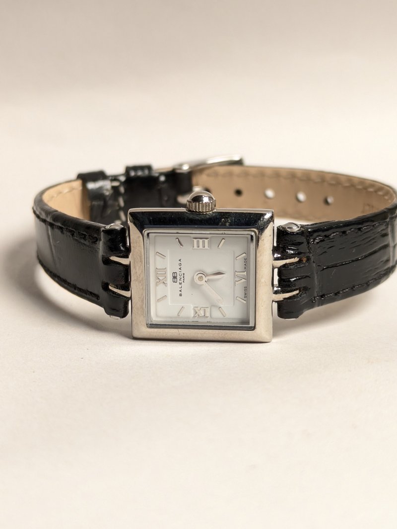 BALENCIAGA vintage ladies quartz watch 古董石英錶 - 女錶 - 其他金屬 銀色