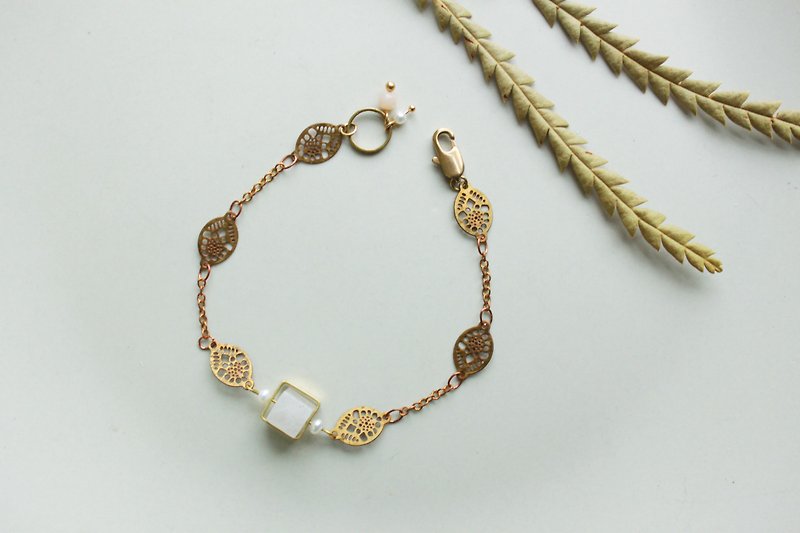 Planetarium - bracelet - Bracelets - Copper & Brass White