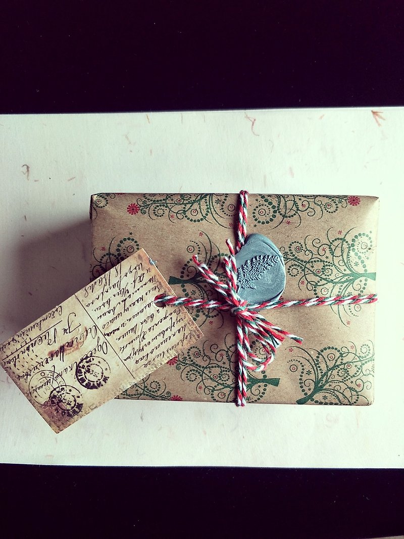 [Christmas gift packaging] - สร้อยข้อมือ - กระดาษ สีแดง