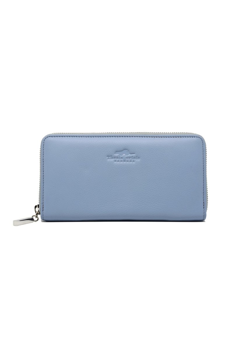 LUCKY LONG WALLET IN SERENITY - Wallets - Genuine Leather Blue