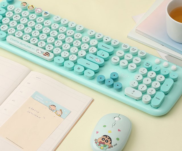 クレヨンしんちゃん ワイヤレスキーボード＆マウスセット