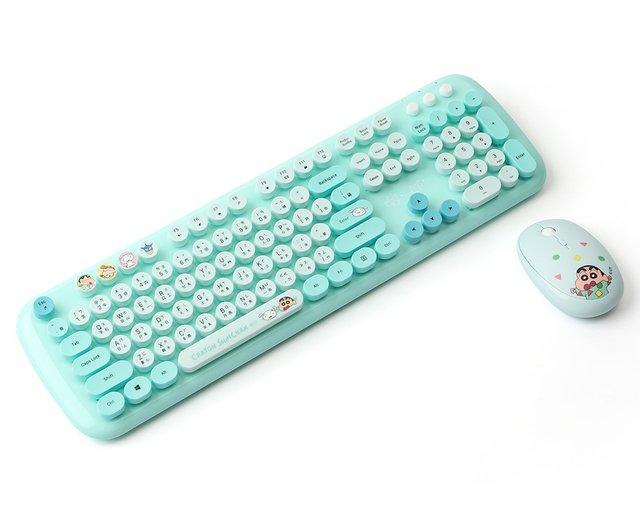 クレヨンしんちゃん 正規品 ワイヤレスキーボード 韓国人気 クレヨンしんちゃん 正規品 ワイヤレスキーボード 韓国人気