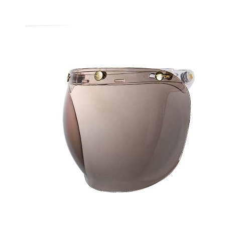 Feture 飛喬安全帽 黃金銅釦PP風鏡-淺茶輕電鍍