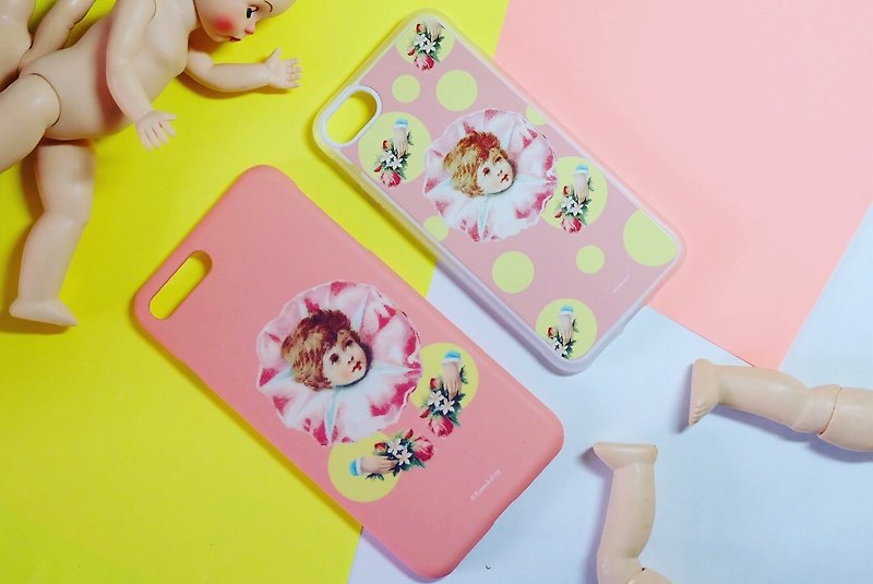  RemadeUni handmade iphonecase/Clown/Circus/kewpie/playful/vintage doll/Kawaii - Phone Cases - Other Materials Multicolor