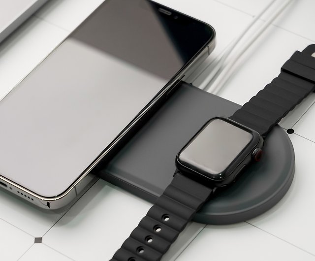 iPhone MagSafe/Apple Watch 2-in-1 充電ストレージドックシリコーン 
