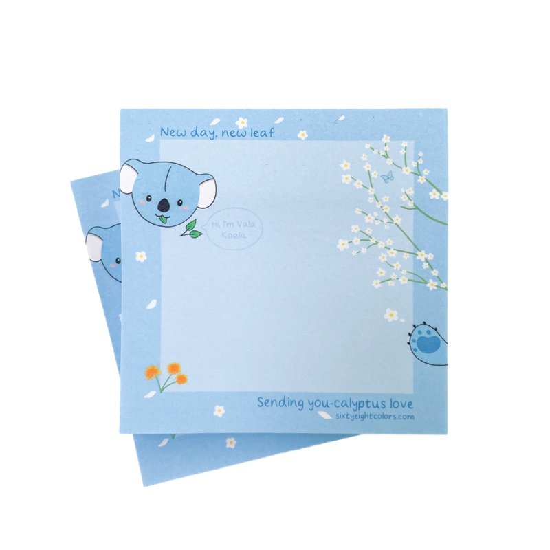 Vala Koala Notepad - กระดาษโน้ต - กระดาษ 