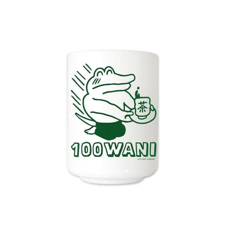 【100 WANI】一百天鱷魚官方授權周邊產品 鱷魚設計茶杯 - 其他杯子 - 陶 多色