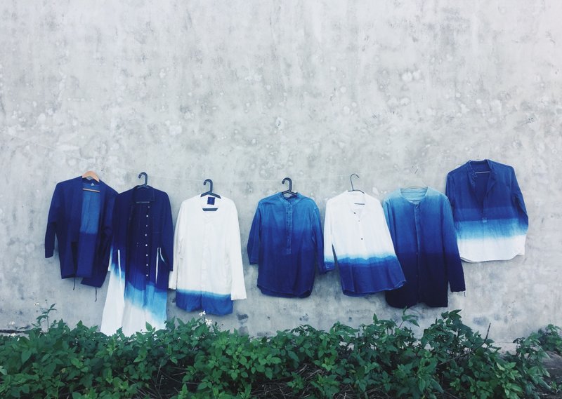 初秋冉冉・舊衣再造－月升藍染工作坊 - 編織/羊毛氈/縫紉 - 棉．麻 