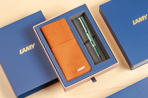 LAMY TAIWAN 官方旗艦館 【雷雕刻字】LAMY 鋼筆 磁吸筆套禮盒 / AL STAR / 多彩選01