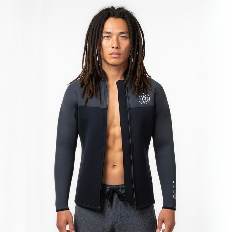 HAGWOUTDOOR 2MM Front Zip Wetsuit Jacket 防寒衣夾克 - 運動上衣/排汗衫 - 其他材質 