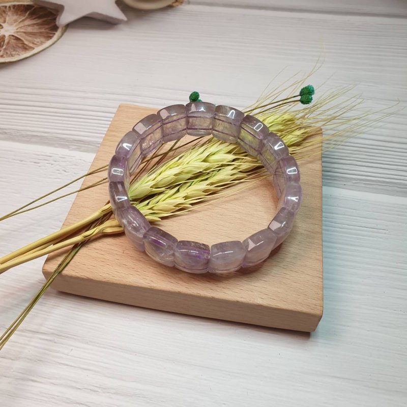 Aphrodite.C Selected - Lavender Amethyst Handmade Row [Birthday Gift/Valentine's Day Gift] - Bracelets - Crystal 