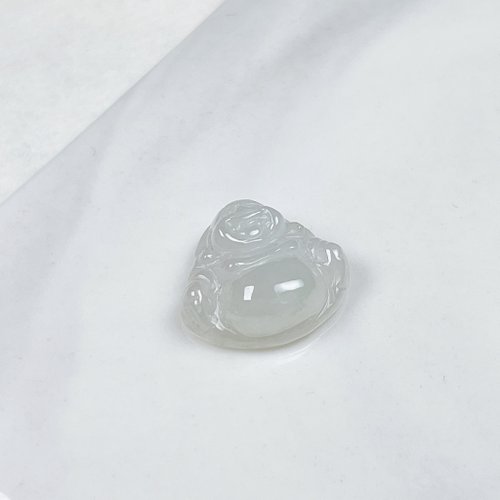 瓔珞翡翠 冰種翡翠彌勒佛 | 天然緬甸A貨翡翠 | 送禮