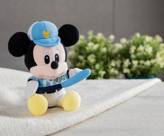 infoThink Mickey Mouse Series Plush Doll Bluetooth Speaker - Baseball Mickey