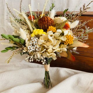 Masako autumn natural style dry bouquet