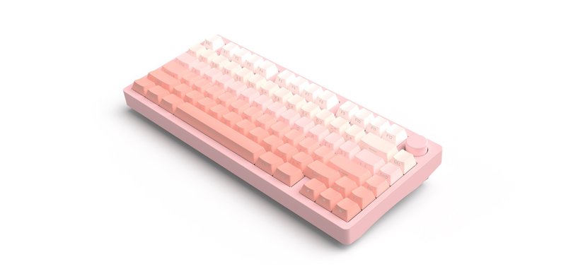 ES75T Wireless Bluetooth Mechanical Keyboard Mac | Windows | Android | Ios - Computer Accessories - Other Materials Pink