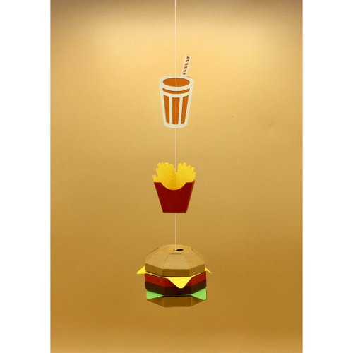 ハラペコぺパモ ハンバーガーセット - ショップ soror factory 木工