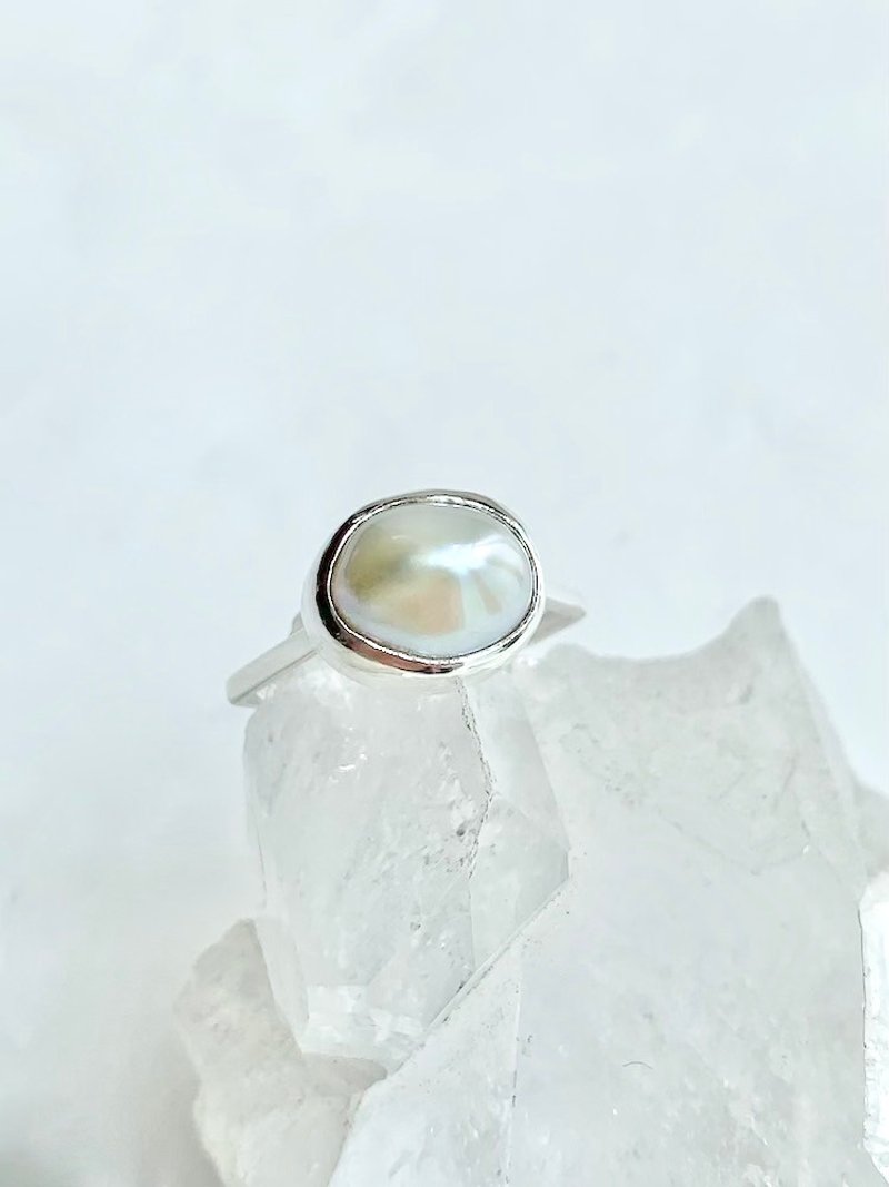 Pearl Ring No. 12.5 - General Rings - Pearl White