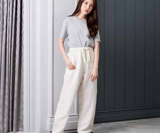 Linen Pants - Shop in.house Loungewear & Sleepwear - Pinkoi