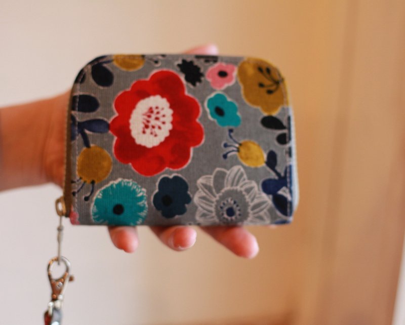 [Good day]. The breath of spring. Hand made short clips. Gift birthday gift - Wallets - Other Materials Green