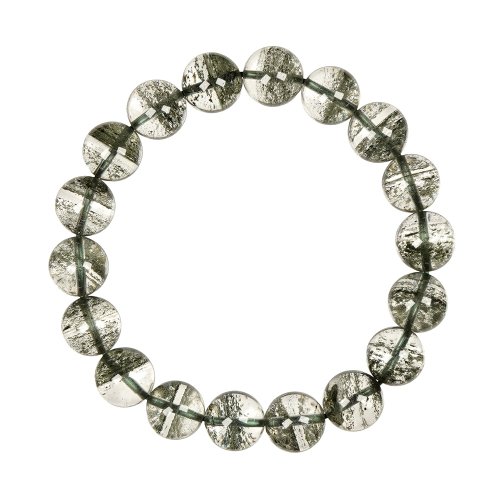 正佳珠寶 Gemsrich Jewelry 【正佳珠寶】綠幽靈 超頂級千層滿天星 10.8-11.3mm 綠幽靈手珠