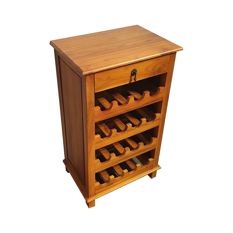 JatiLiving, Jidi City |Solid wood elegant shape small red wine cabinet ETRPG-01 - Other Furniture - Wood 