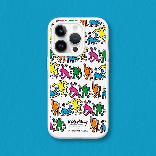 犀牛盾RHINOSHIELD SolidSuit經典背蓋手機殼∣Keith Haring/跳舞的人 for iPhone