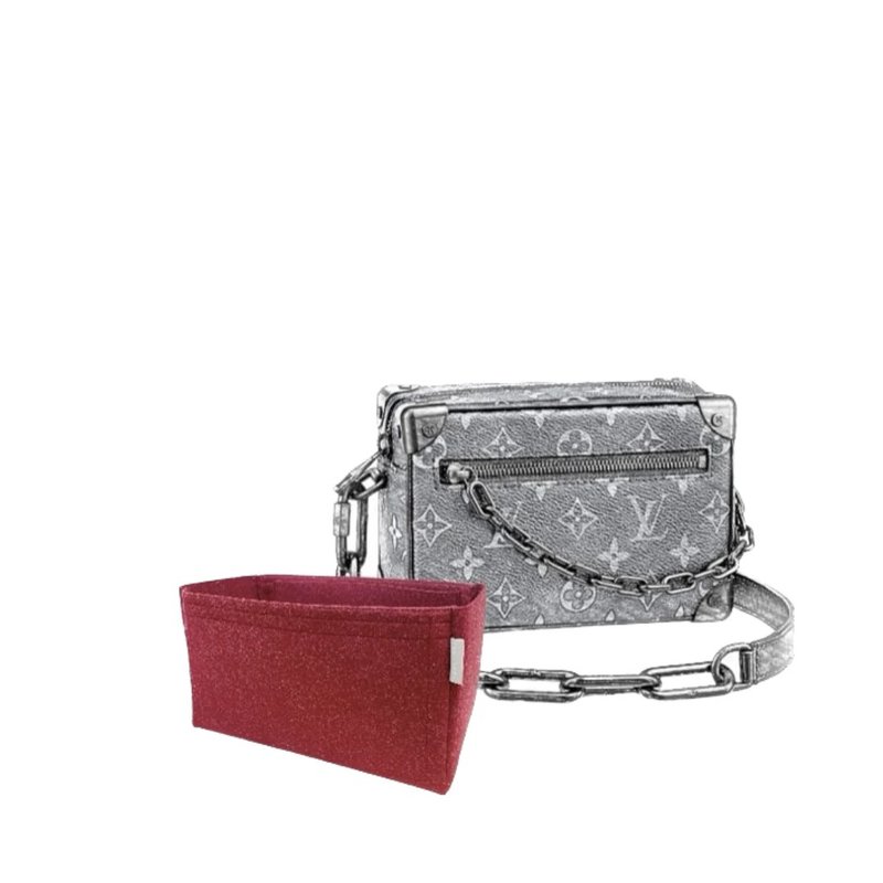 【香港製造】Bag Organizer - LV Soft Trunk Mini 18.5cm M44735 - 化妝袋/收納袋 - 其他材質 多色