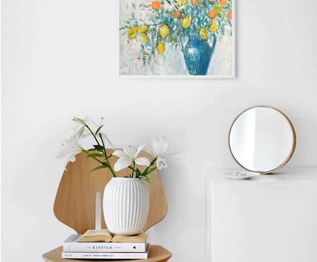 自作画　真作　油絵　キャンバス 油絵】ダイソーキャンバス【F4号】で油絵を描く#油彩画 #芸術