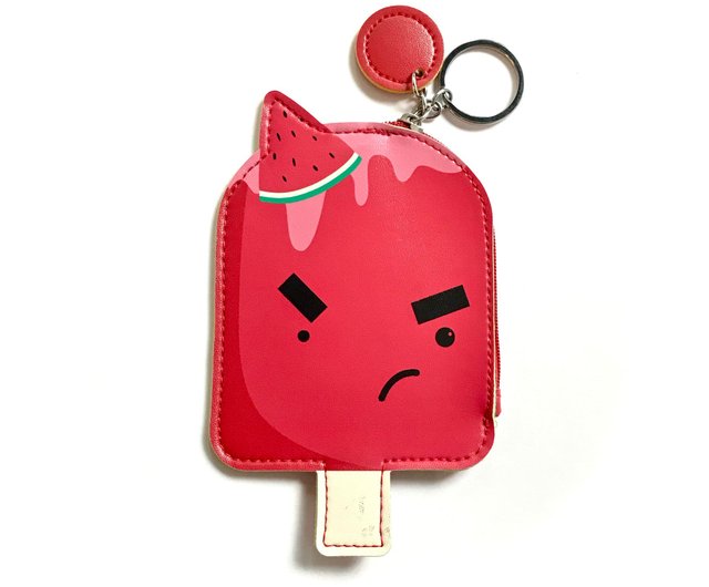 Watermelon Popsicle Coin Purse Watermelon Popsicle Coin Purse