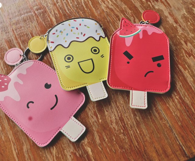 Watermelon Popsicle Coin Purse Watermelon Popsicle Coin Purse