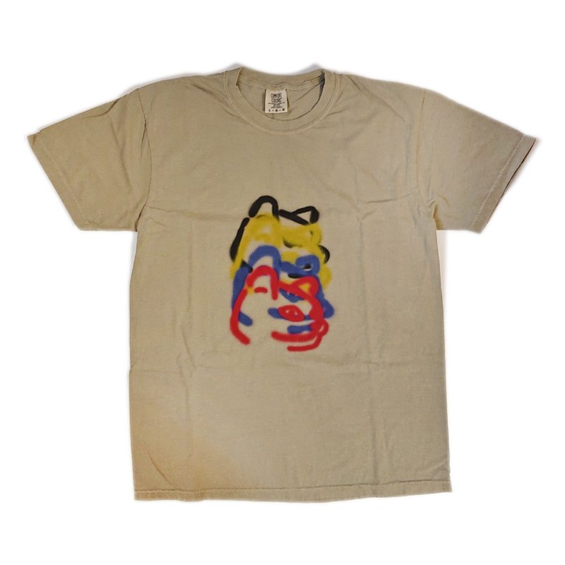 弟弟噴漆風 T - shirt - 女 T 恤 - 棉．麻 多色