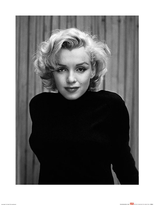 Dope 私貨 【Life生活雜誌】瑪麗蓮夢露 Marilyn Monroe 黑毛衣 攝影作品