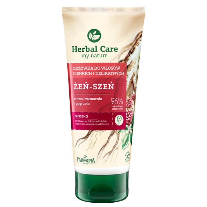 【護髮品】Herbal care 人蔘深層強健護髮素 - 潤髮乳/護髮用品 - 其他材質 紅色