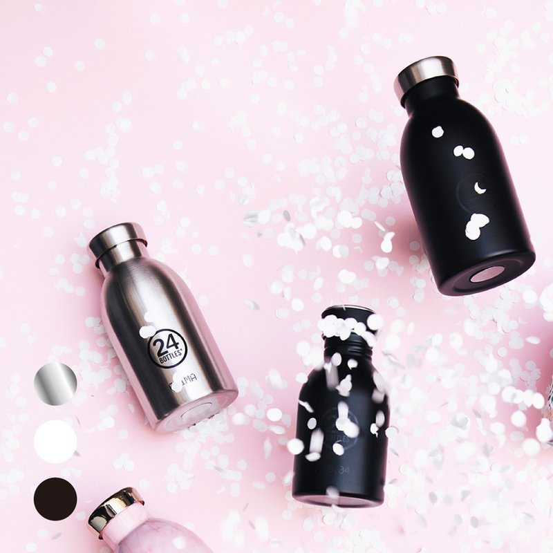 義大利 24Bottles 不鏽鋼保溫瓶 330ml / 經典3色 - 保溫瓶/保溫杯 - 不鏽鋼 多色
