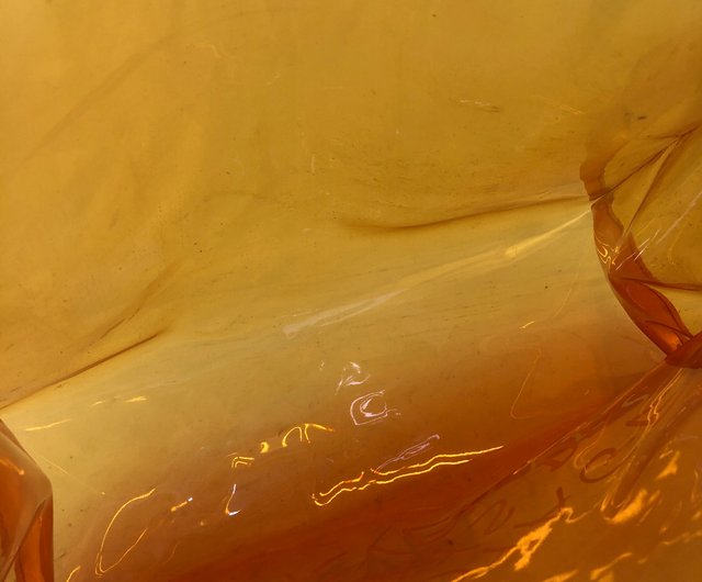 セール レア エルメス透明オレンジ色バッグ セール レア エルメス透明オレンジ色バッグ セール レア