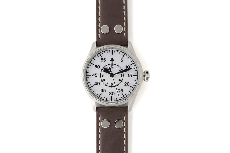 B-Uhr Connected Hybrid Timepiece (iOS/Android Compatible) - นาฬิกาผู้ชาย - สแตนเลส ขาว