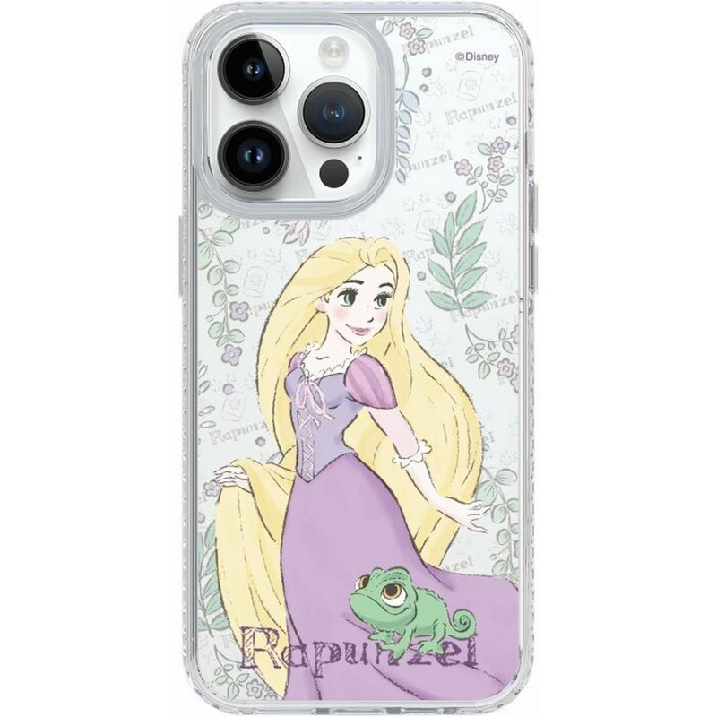迪士尼公主長髮姑娘iPhone 16 Samsung S25 氣墊/標準/鏡面手機殼 - 手機殼/手機套 - 塑膠 多色