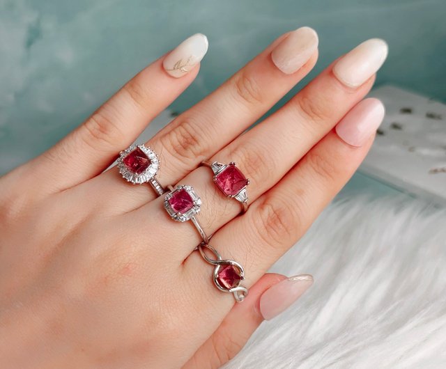 ピンクトルマリンフラワーモチーフリング 楽天市場】ヴァンクリーフ＆アーペル Van Cleef & Arpels リング