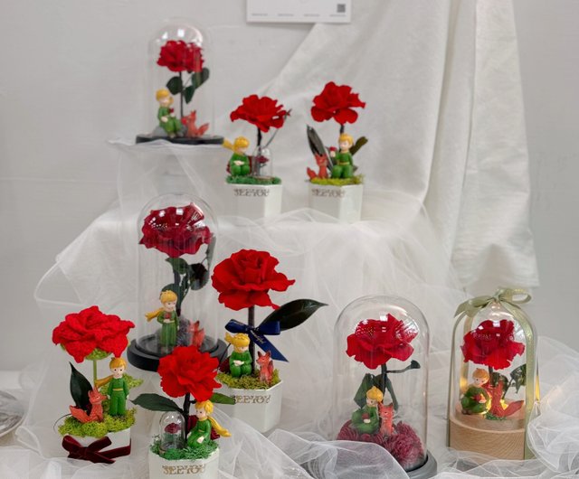 SeeYou・星の王子さまシリーズ 星の王子さま 一重薔薇 薔薇 永遠