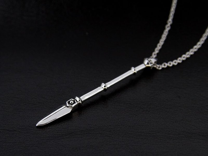Spear of Hector - 項鍊 - 其他金屬 黑色