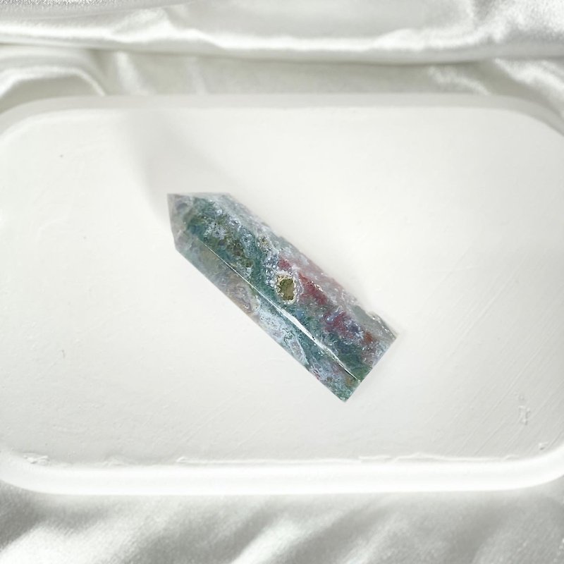 墨西哥 水草瑪瑙晶柱 - 擺飾/家飾品 - 水晶 多色