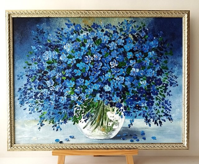 絵画　草花のブーケ 絵画 エイジア イェンセン「ピーチ ブーケ」 壁掛け リビング